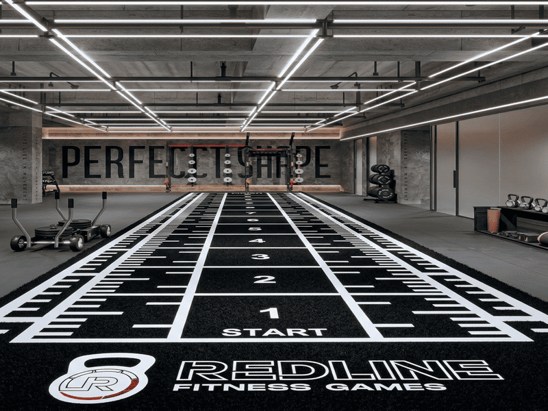 gluing down gym turf for sled lane with keywords